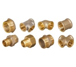 Фитинги резьбовые латунные