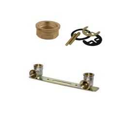 Кронштейны и гайки монтажные для смесителей