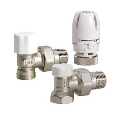 Краны радиаторные регулируемые и клапаны термостатические