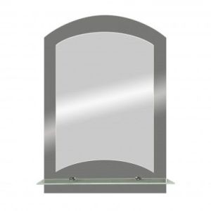 Зеркало АРГО  (40х58) с полкой