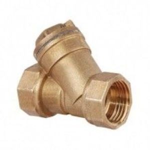 Фильтр косой 1/2" г/г  латунь REMSAN