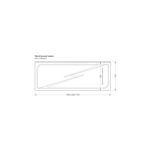 Экран для ванны акриловой Light 150