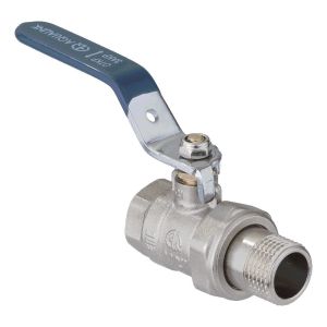 Кран шар амер. 1 1/4" никель AQualink (ручка)