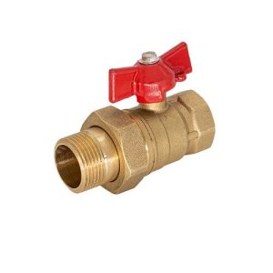 Кран шар амер. 1/2" бабочка  ОПТИМА (уп=14шт)