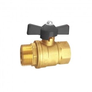 Кран шар. REMSAN  1/2" Ш/г Латунь (бабочка)