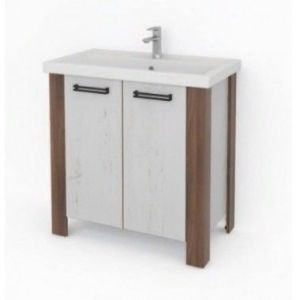 Тумба «ЛИДЕР 80»  под умывальник «Фостер 800»