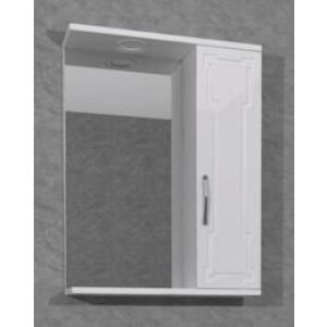 Зеркало-шкаф «КРИТ - 600» белый