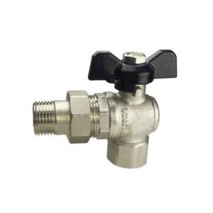 Кран шар амер. Угловой 1/2" REMSAN