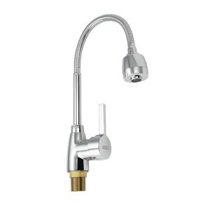 Смеситель «MAYFAIR» Кухня/Утка на гайке, гибкий излив (87102)