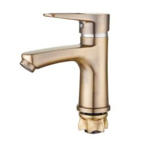 Смеситель «G-LAUF» (NUD1- A045КТ) Бронза для умыв.