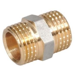 Ниппель  1" хром Lemen (уп=10шт)