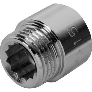 Удлинитель 1" - 15 мм  хром