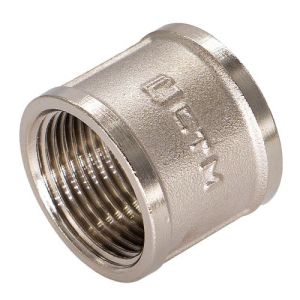 Муфта 1/2"  хром СТМ