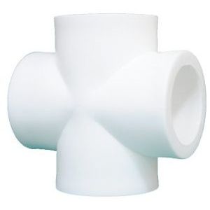 ПП Крестовина Ф 20  SMS (белый) (уп=25шт)