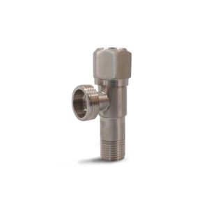 Вентиль Угловой 1/2 * 3/4  НЕРЖ (EL-749)