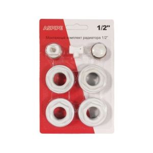 Комплект 1/2" д/алюм. рад. (без кронш.)  ASPIPE