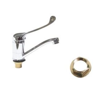 Смеситель «aQuaDv» длин.излив/гайка Хирургический без подв. (400-03)