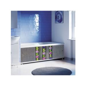 Экран «ОПТИМА» Декор 1,5 м  (037 орхидея)