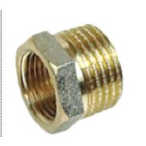 Футорка 1« х 3/4» латунь (хром)