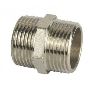 Ниппель  1 1/4" никель (уп=10шт)