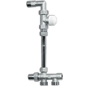 Комплект нижнего подкл.радиатора VALVEX