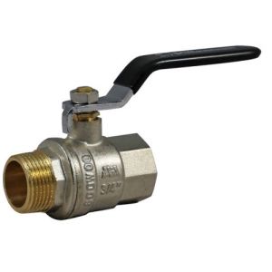 Кран шар. «Millennium»  1/2"  г/ш (ручка) никель