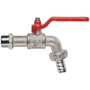 Кран с носиком  1"