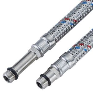 Подводка в смесит. 80 cм  (AQUALINE) (M10*18/35)