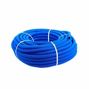 Кожух для мет.пласт. трубы ф20 (синий) 50м