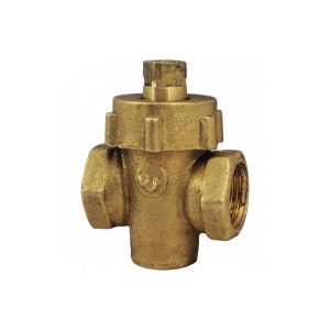 Кран пр-сальн. 11б6бк Ду-32 латунь/пробка