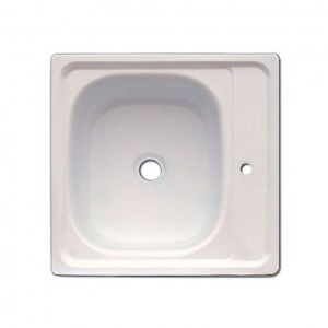 Мойка эмаль. 50*50 с кронштейнами (Беларусь)