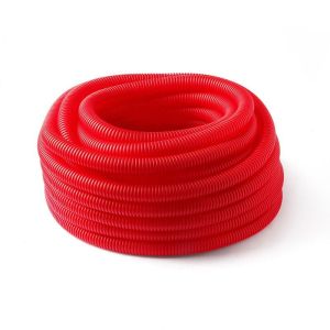 Кожух для мет.пласт. трубы ф16 (красный) 50м