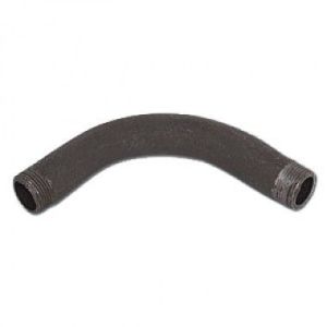 Отвод Гнутый Резьбовой д/сварки 15 мм (черный)