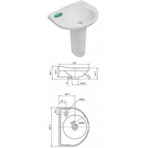 Пьедестал «ОРФЕЙ» 61 см Детский (Ст.Оскол)
