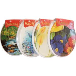 Сиденье мягкое «Океан» (белый фотопринт)