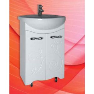 Тумба декор № 2 под умывальник Уют 55