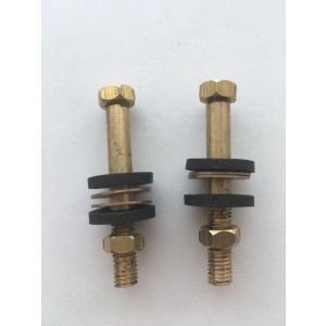 Шпильки крепежные ф8 х 65мм (латунь) (пара)