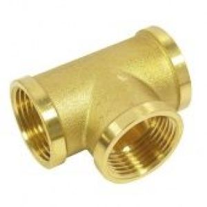 Тройник 2"  г/г/г латунь