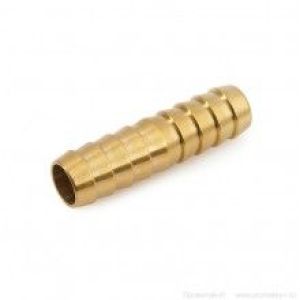 Штуцер для шланга двойной 1" латунь