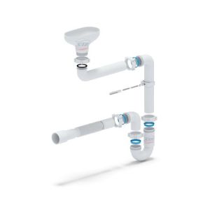 Сифон Ани с разрыв. струи Смещен. (DR 5015)