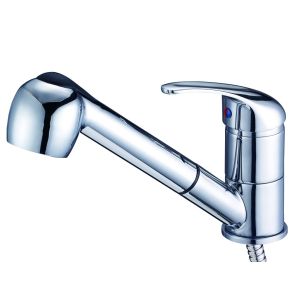 Смеситель «Solone»  (KEN4-A031) с выдвижной лейкой