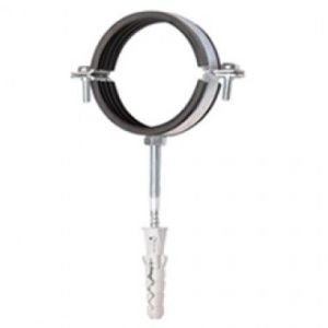 Хомут с резинкой 5"  (135-143) со шпилькой и дюбелем