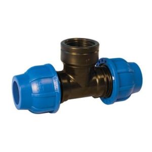 ПНД Тройник 20 х 1/2 х 20 внутр. резьба