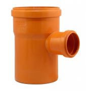 Тройник 110х50х90  (цв.рыжий)  (Flextron)
