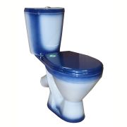 Унитаз-компакт «ЭЛЕГАНТ» Синий Декор (Киров)