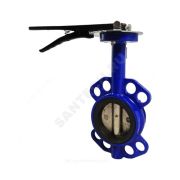 Затвор поворотный дисковый Ду 100 (диск чугун)