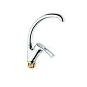 Смеситель «ZEGOR» (DYU4-А181) кухня Утка/гайка Ф40 премиум (lt)