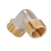 Уголок 3/4 ш/ш  хром (уп=10 шт)