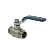 Кран шар. «AQualinkI''  1/2»  ш/ш (ручка) (никель)