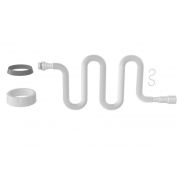 Гофра 1 1/2 х 40-50  «ZEGOR» Удлиненная (L=1470мм) с конус. прокладкой (G134-5)